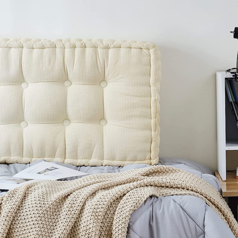 Rainha® Ultra Thick Tufted College Headboard by DormCo