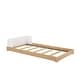 preview thumbnail 3 of 14, Max and Lily Mid Century Modern Twin Floor Bed