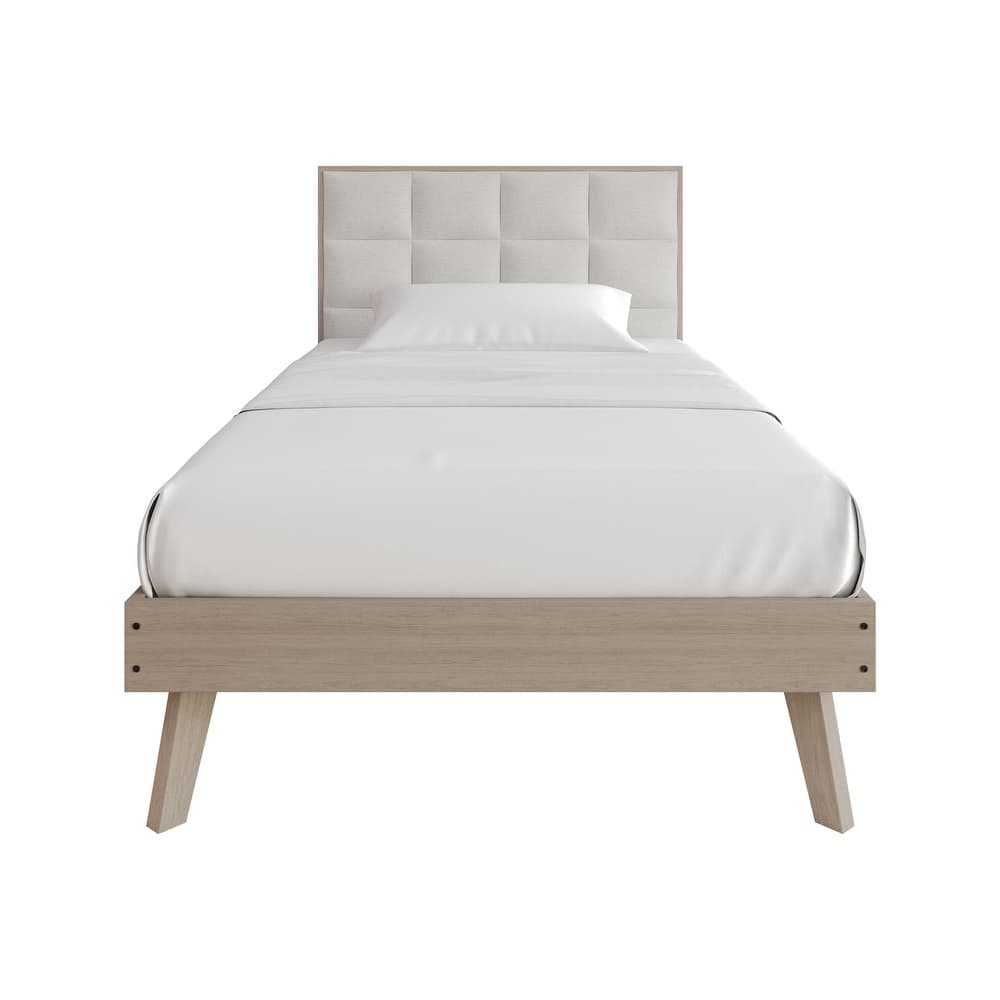 CraftPorch Vintage Wooden Platform Bed