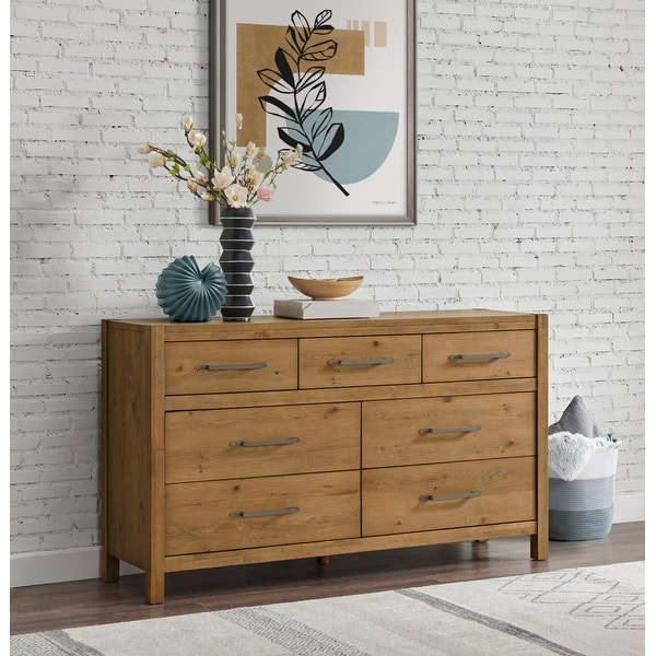 brown boho dresser affeivul Mid Century Modern Dresser TV Stand, 6 Drawer Dresser for Bed –  WoodArtSupply