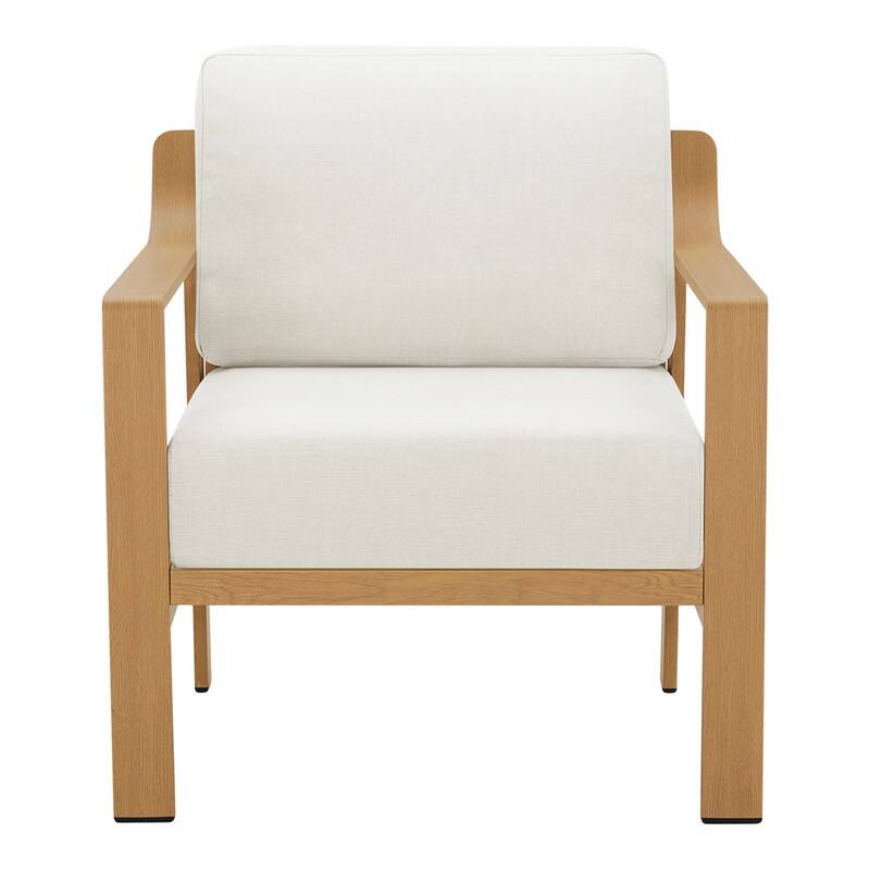 Spruce & Spring Outdoor Patio Furniture Set Aluminum Sofa Accent Chair