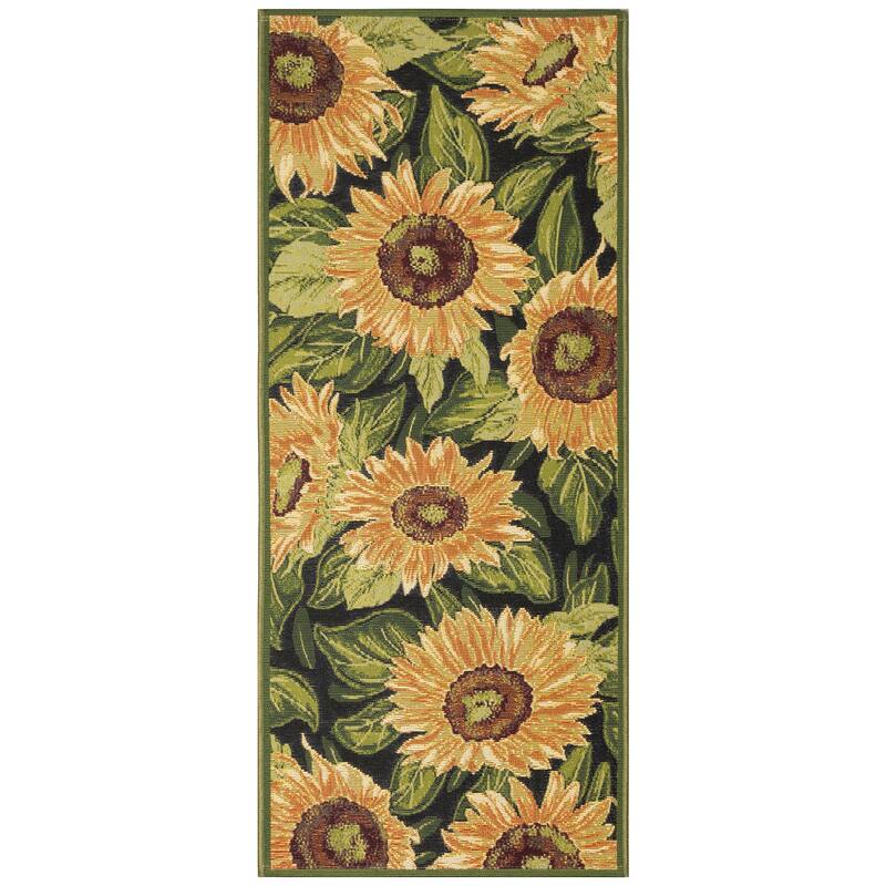 Liora Manne Esencia Sunflowers Indoor/Outdoor Mat