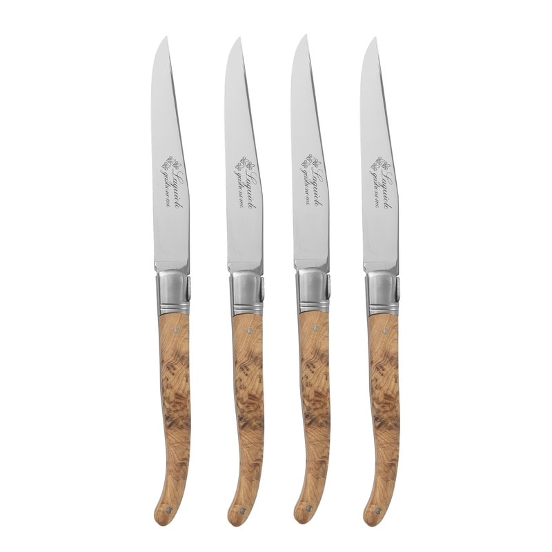KitchenAid Gourmet 4-Piece Forged Triple Rivet Steak Knife Set, Black - On  Sale - Bed Bath & Beyond - 35935556
