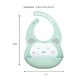 preview thumbnail 2 of 5, Saro Sweet and Fun Silicone Spoon & Bib Set