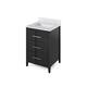 Option Black / White Carrara
