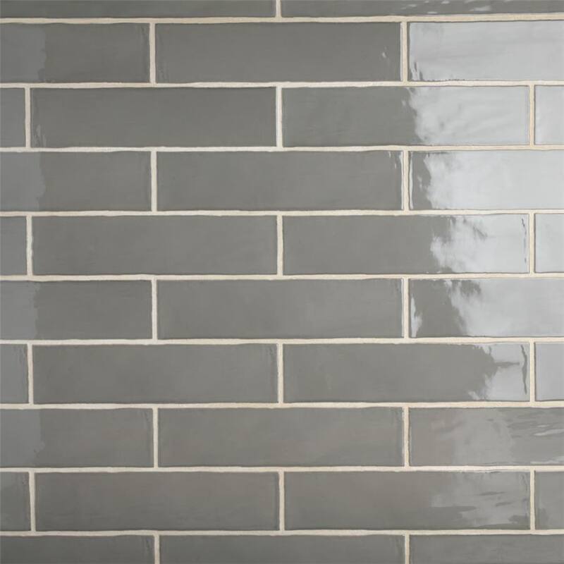 Merola Tile Chester Grey 3" x 12" Ceramic Wall Tile