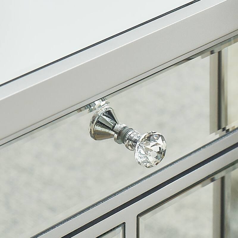 Flash Silver Combination TV Fireplace Cabinet