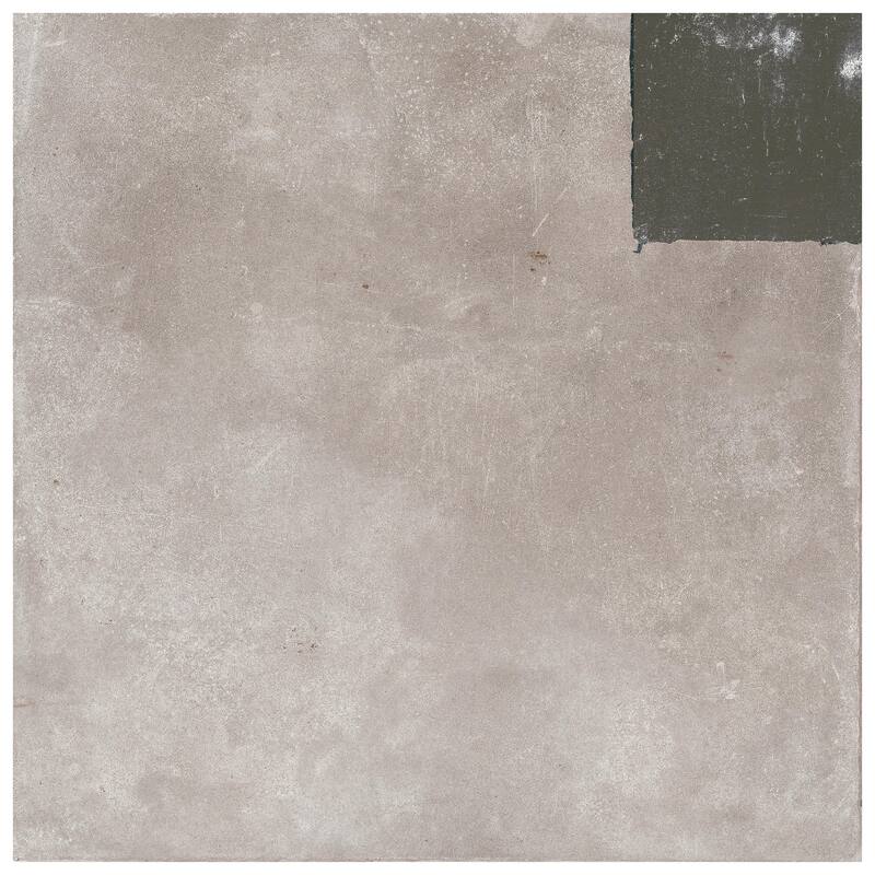 Merola Tile Kings Brush Square 8-3/4" x 8-3/4" Porcelain Floor and Wall Tile