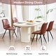 preview thumbnail 59 of 76, HOMYKA Modern Dining Chairs with Thick Cushions Set of 3
