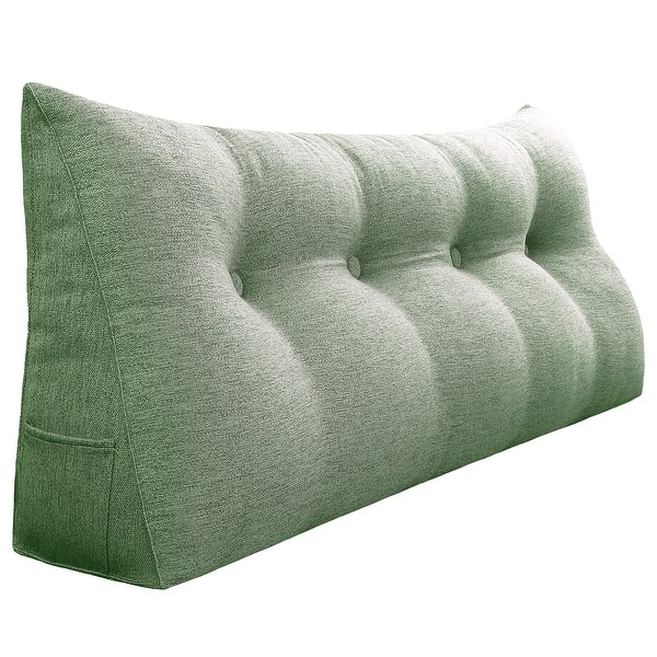 Bed Rest Wedge Bolster Pillow Cushion Daybed Back Support Lumbar Reading Pillow