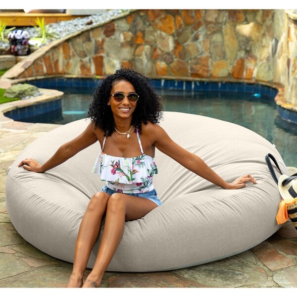 Coza Cocoon Sun Bed - Giant Outdoor Round Lounge for Resort Style