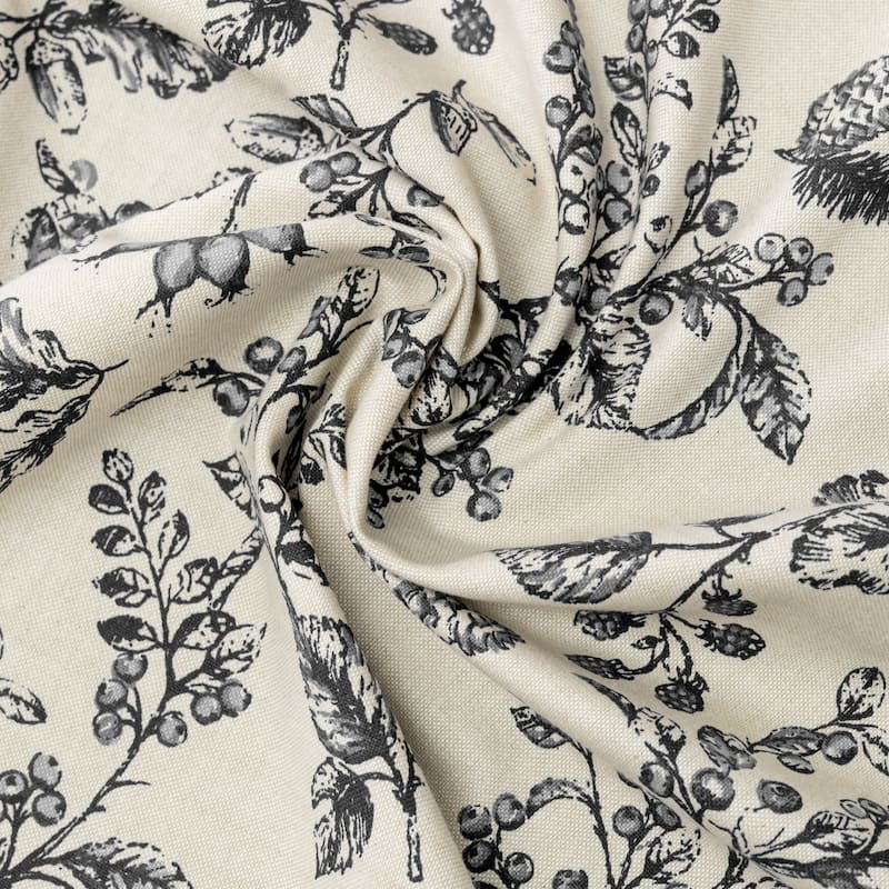 Waverly Gardens Tailored Panel Pair with tiebacks or Tailored Valance