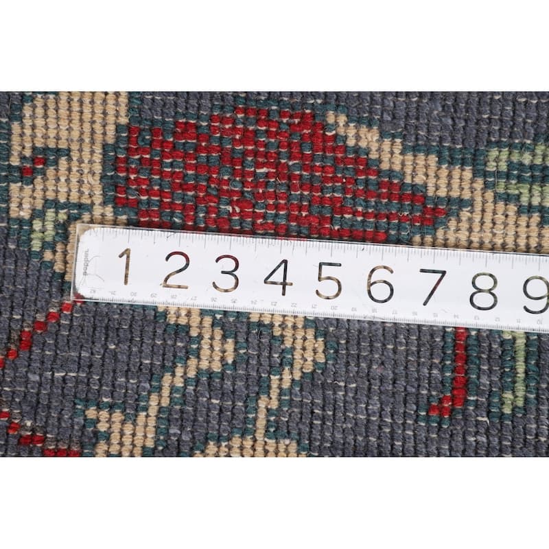 Animals Pictorial Ziegler Oriental Foyer Rug Handmade Wool Carpet - 4'1"x 5'11"