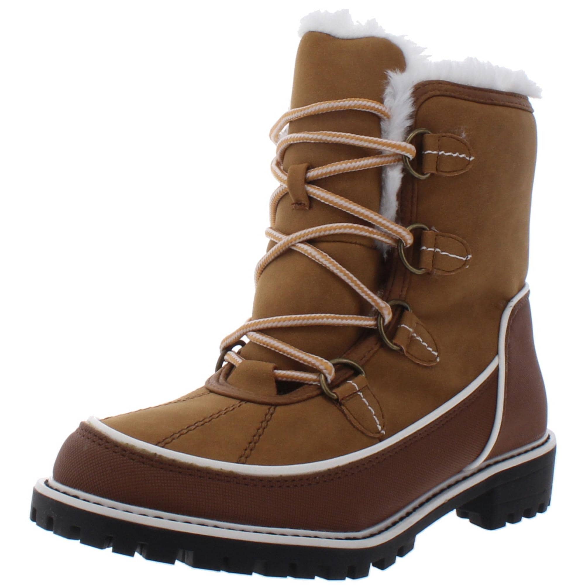 womens faux fur hiking boots