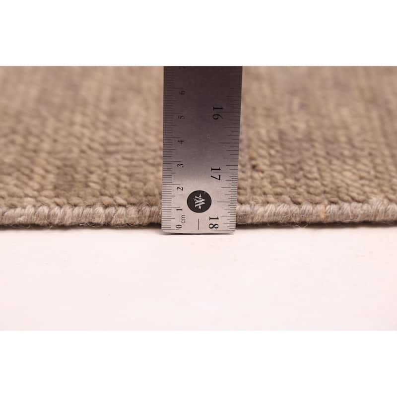 ECARPETGALLERY Hand-knotted Pak Finest Gabbeh Grey, Taupe Wool Rug - 9'4 x 11'10