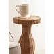 preview thumbnail 10 of 10, Kate and Laurel Sula Rattan Drink Table - 10x10x22