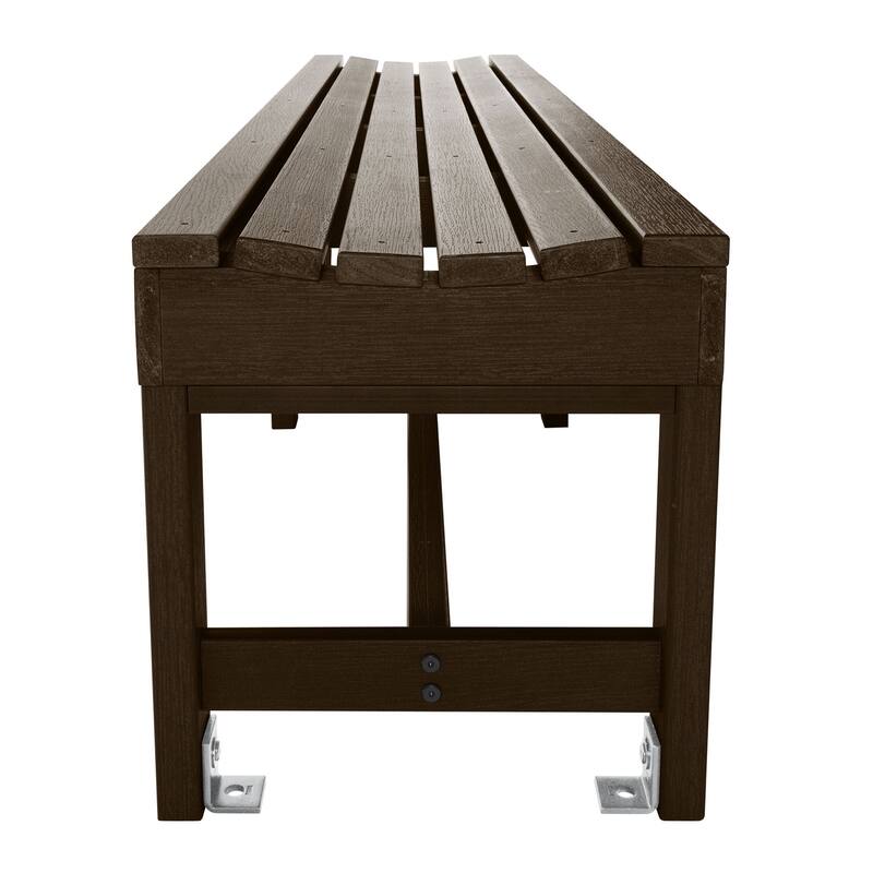 Highwood Commercial Grade Weldon 4ft Backless Picnic Bench
