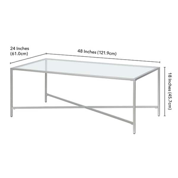 Henley 48 Wide Rectangular Coffee Table With Glass Top Bed Bath henley-48-wide-rectangular-coffee-table-with-glass-top-bed-bath