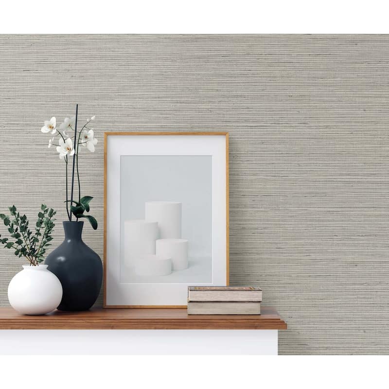 DuPont Tedlar Edmond Faux Sisal High Performance Vinyl Unpasted Wallpaper