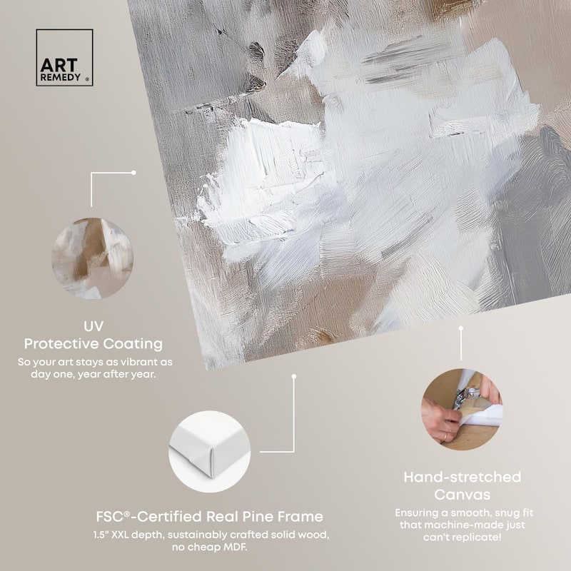 Faded Textured III Canvas by Art Remedy, Gallery Wrapped
