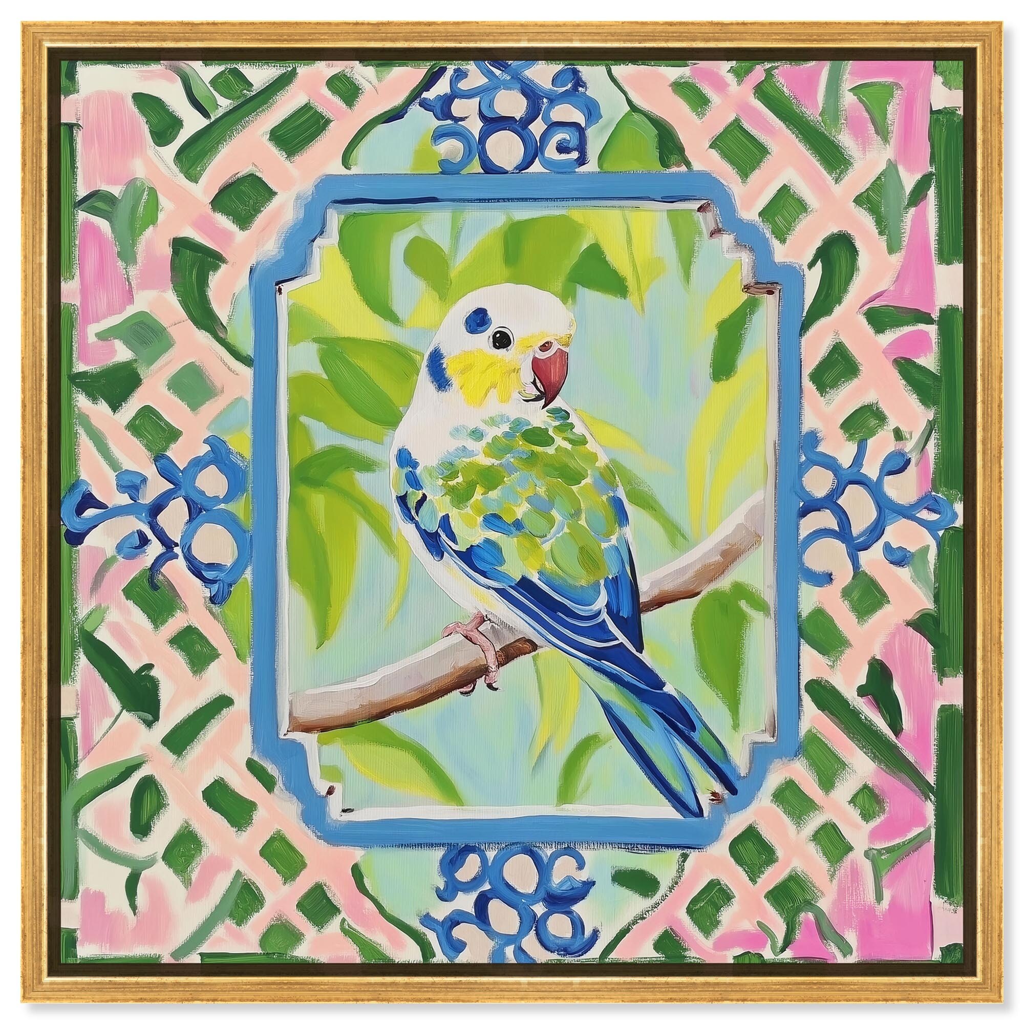 Garden Gate II Canvas by Art Remedy