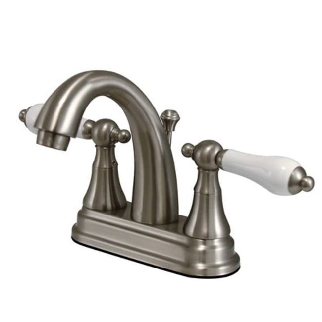 Kingston Brass English Vintage Centerset Bathroom Faucet with Brass