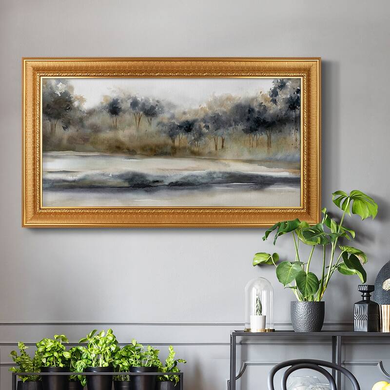 Silent River Premium Framed Canvas- Ready to Hang