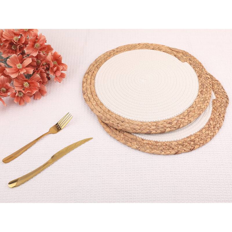 Farmhouse Placemats Set of 4 Placemats for Kitchen Table Mat - 14*14in