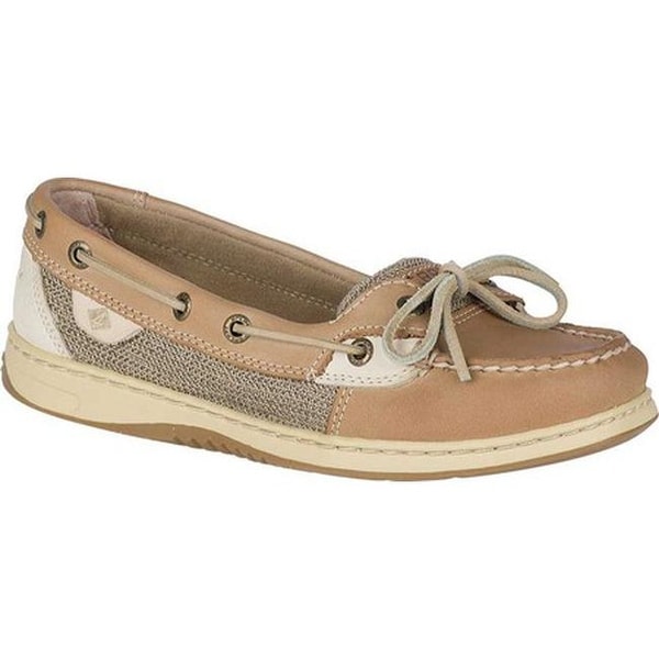 women's angelfish linen boat shoe