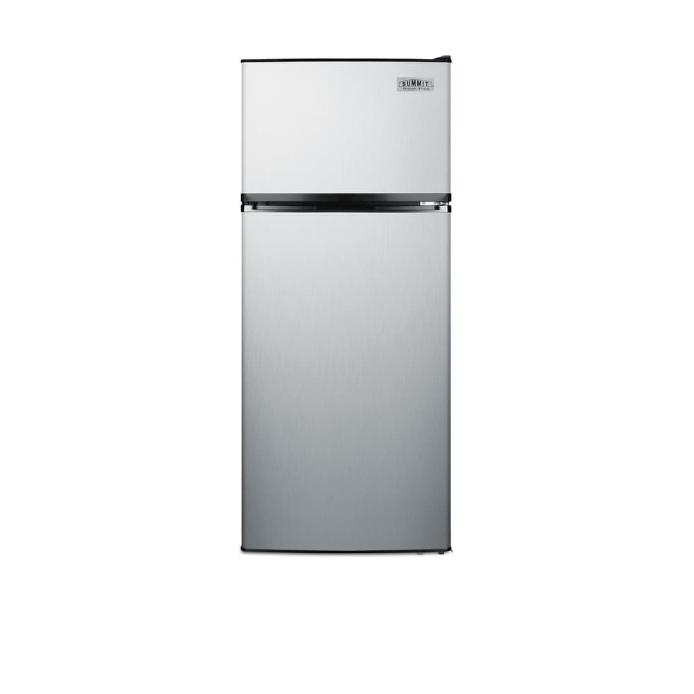 Summit  FF1159  24&quot; Wide 10.3 Cu. Ft. Energy Star Rated Top Mount Refrigerator with Stainless Steel Construction (Stainless Steel)