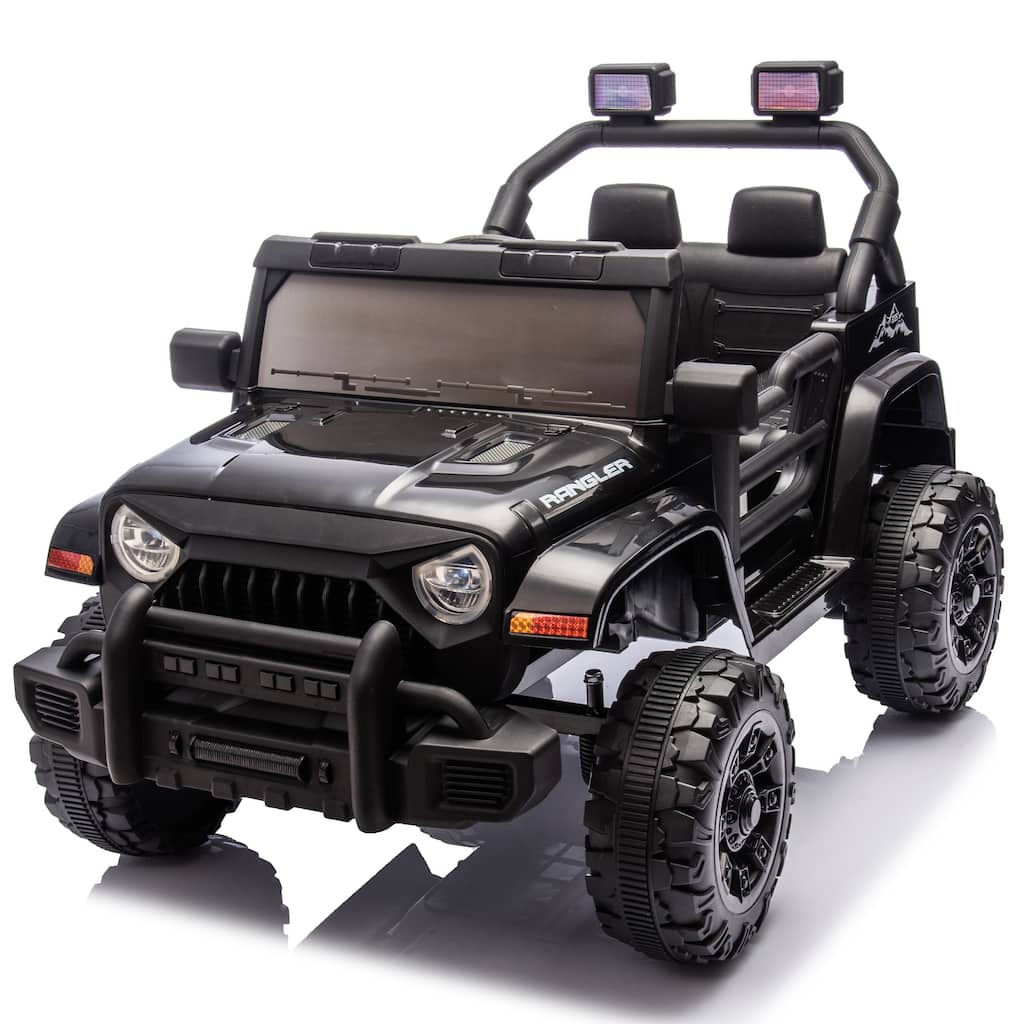 Kids Electric Ride-On Car with Remote, 12V, Bluetooth, Four-Wheel Suspension, Ages 3+