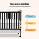 preview thumbnail 5 of 14, Dream On Me Carson Classic 3 in 1 Convertible Crib