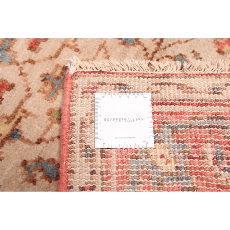 ECARPETGALLERY Hand-knotted Jules Serapi Red Wool Rug - 3'2 x 4'10