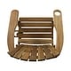 preview thumbnail 19 of 49, Bellwood Outdoor Acacia Wood Folding Adirondack Chairs (Set of 2) by Christopher Knight Home