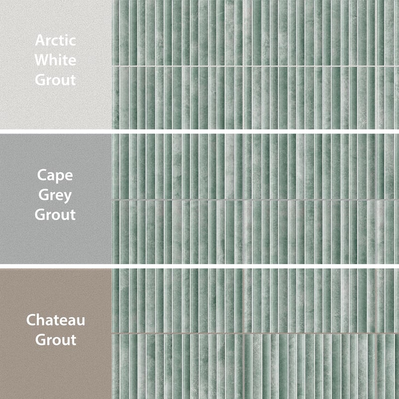 Merola Tile Rubik Aloe 5-7/8" x 11-3/4" Ceramic Wall Tile