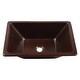 preview thumbnail 3 of 5, Hawking Copper 20" Rectangular Dual Flex Bath Sink with Ashfield Faucet Kit