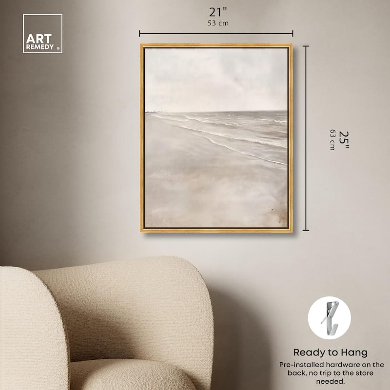 Vastness of the Sea I Canvas by Art Remedy