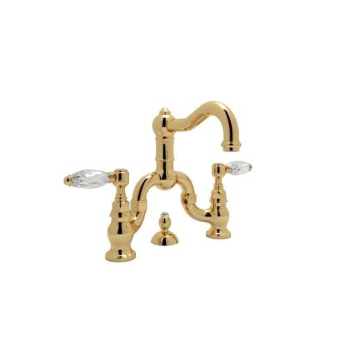 Shop Rohl A1419lc 2 Country Bath Bridge Bathroom Faucet With Pop