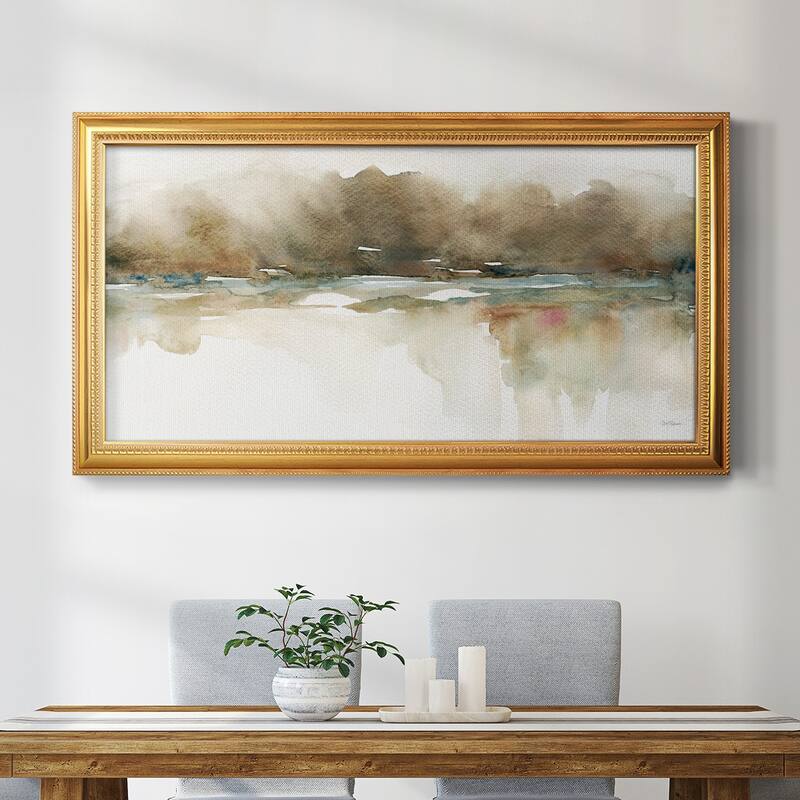 Softer Reflections Premium Framed Canvas- Ready to Hang