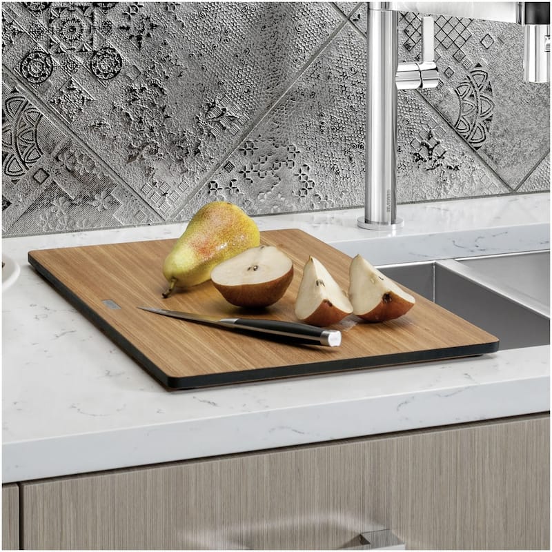 Blanco Quatrus Ash Compound Cutting Board - Wood