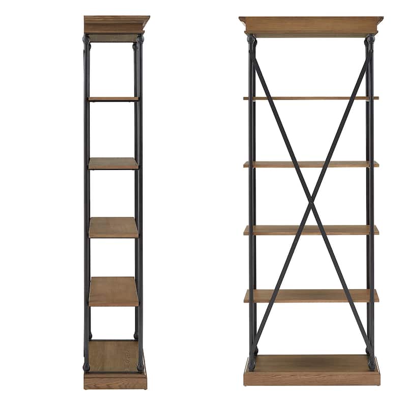 Dubrovnik Cornice Etagere Bookcase