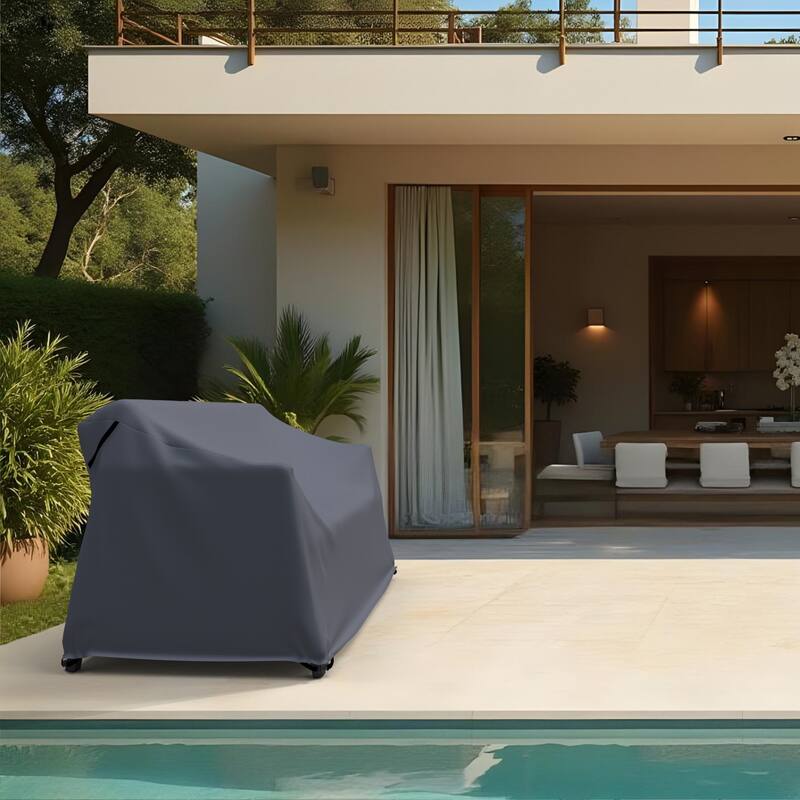 Forever Patio Aluminum Outdoor Furniture Waterproof Sofa Cover - 31 x 76 x 31