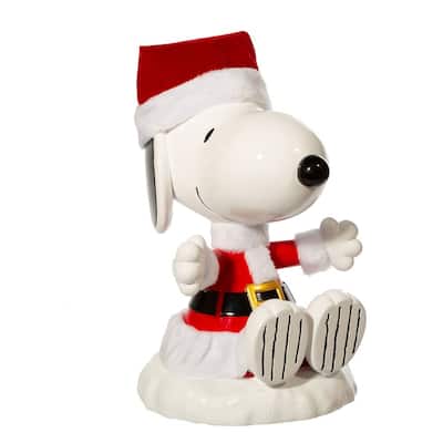 Kurt Adler Santa Snoopy Tree Topper