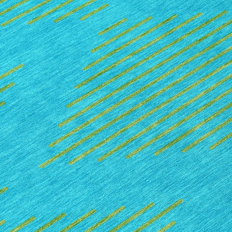 HomeRoots Geometric Transitional Rectangle Outdoor Rug