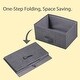 preview thumbnail 5 of 3, 2-Tier Black Utility Dresser Non-Woven Fabric Drawer Rack Storage Unit Side Table Nightstand