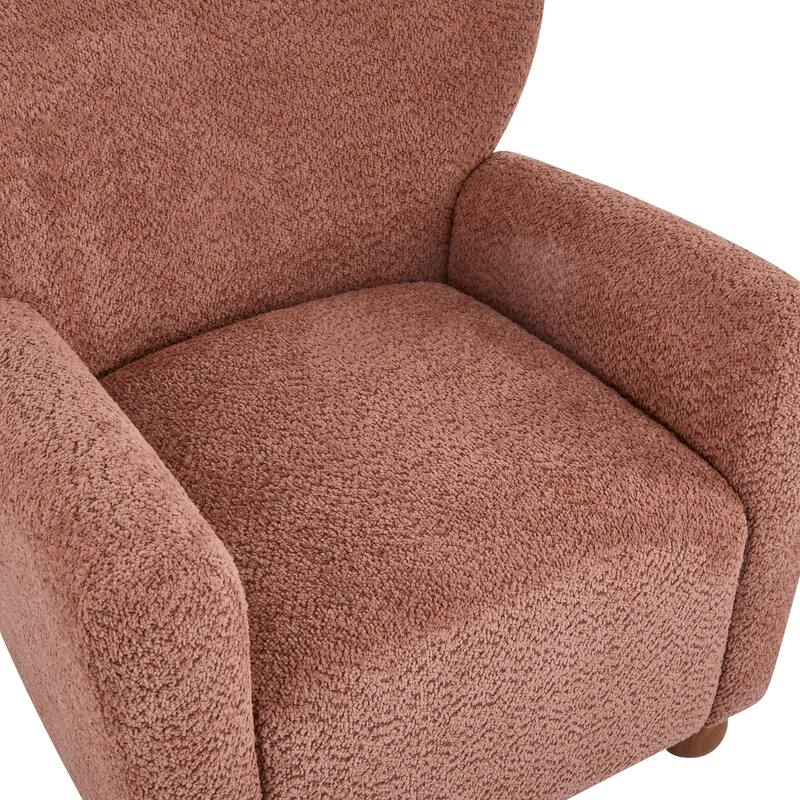Christopher Knight Home - Eulalia Wingback Boucle Armchair