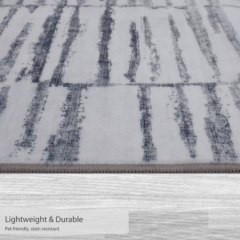Jean Pierre New York Enderlin Stripe Dream Printed Chenille Rugs