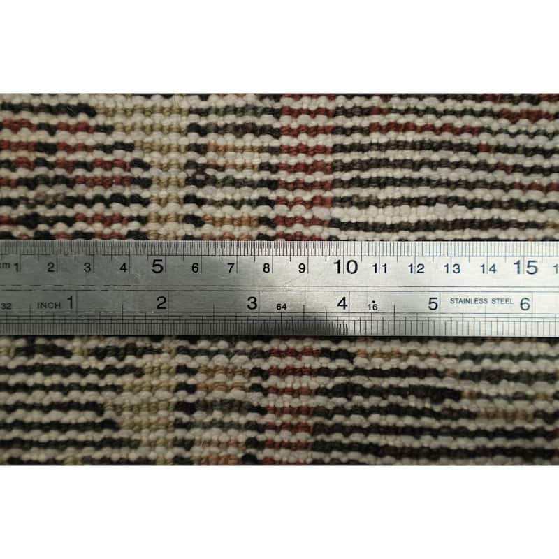 Hand Knotted Oriental 100% Wool Carpet Traditional Tribal Red Hamedan Area Rug - 7' 2'' X 4' 3''