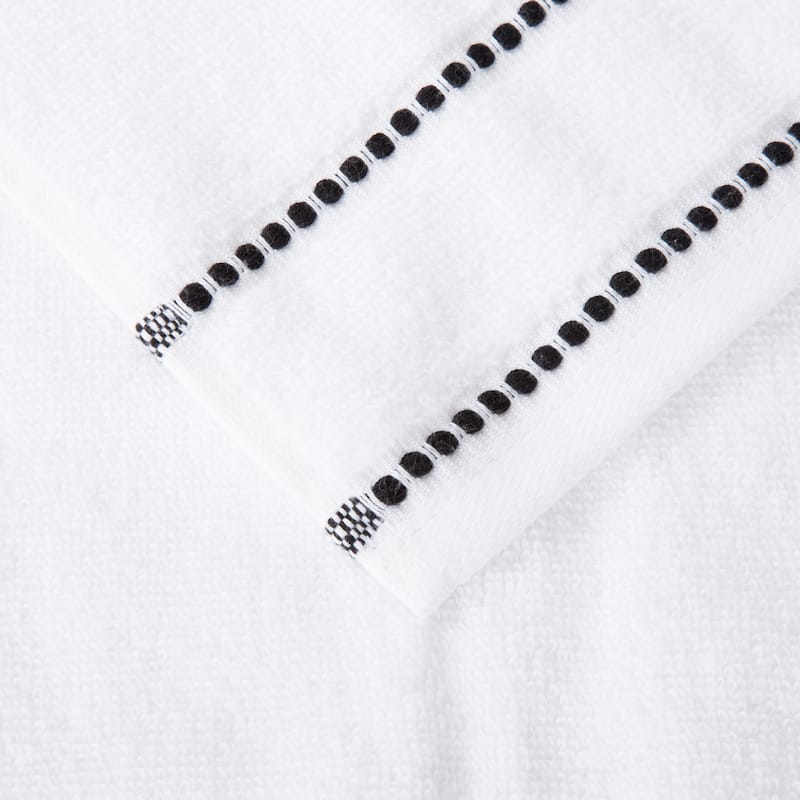 6PC Towel Set - Cotton Bathroom Accessories - Quick Dry Towels by Lavish Home