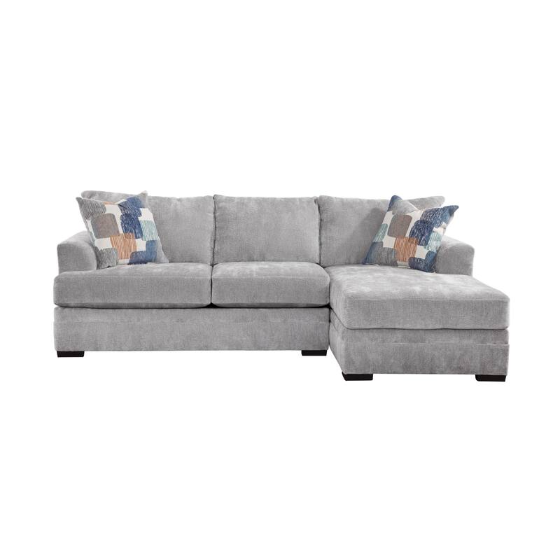 Dalton Sofa Chaise - Grey